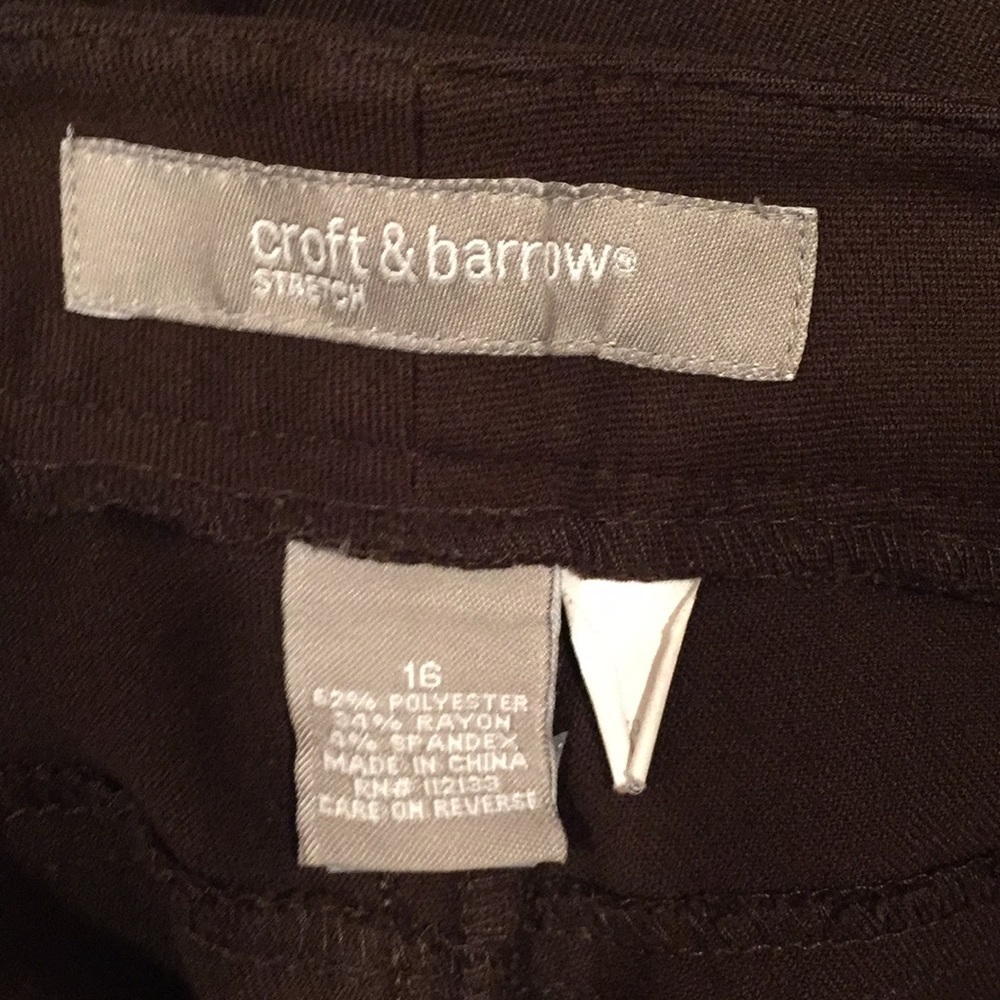 Croft & Barrow slacks - Picture 3 of 9
